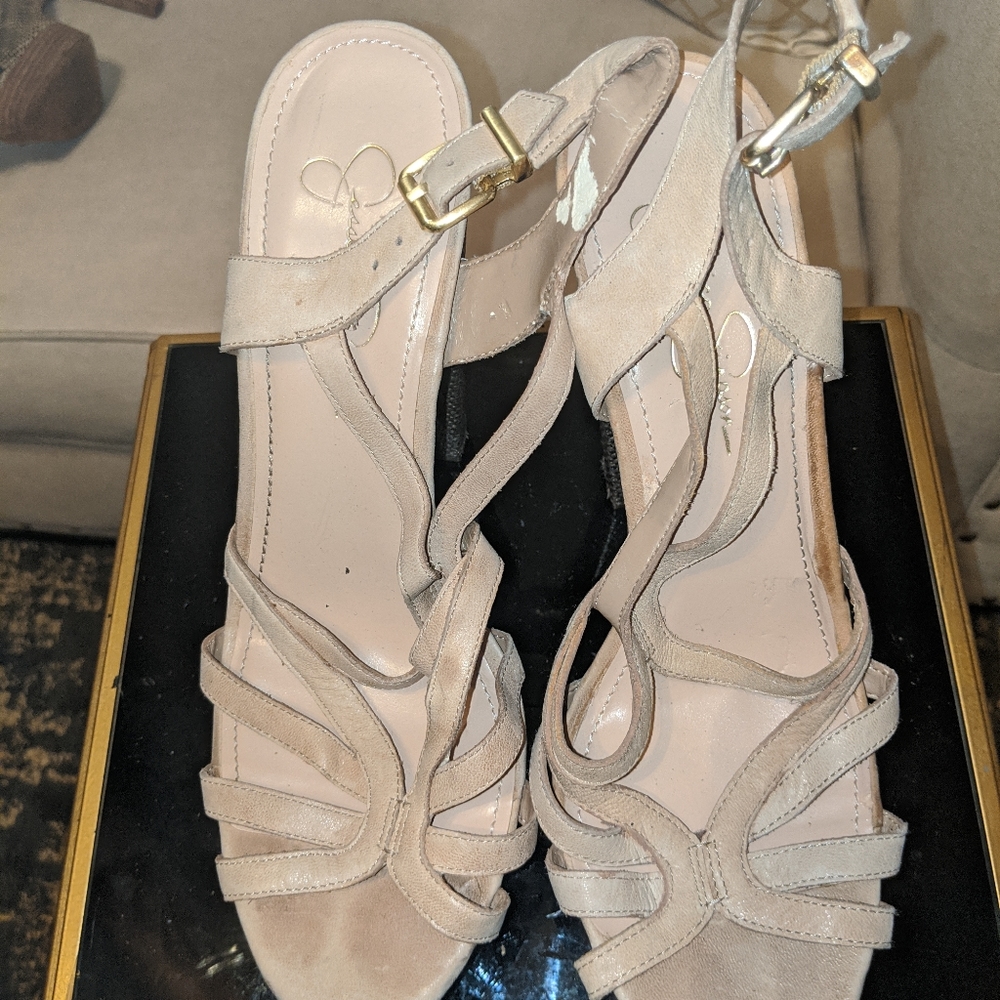 Jessica Simpson Cizal platform heel size 9.5
